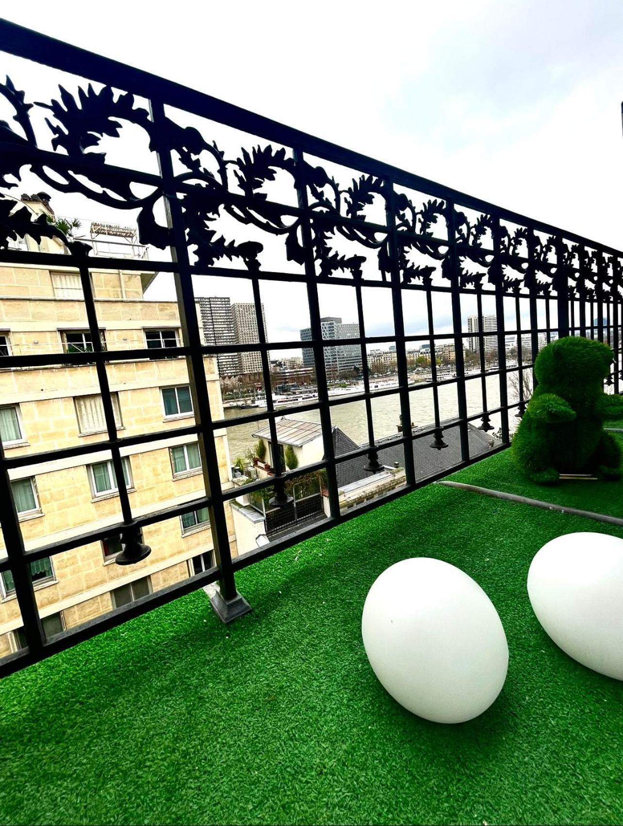 Apartament Quai De Seine Tour Eiffel Trocadero Paryż Zewnętrze zdjęcie
